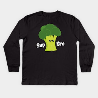 Cool broccoli Kids Long Sleeve T-Shirt